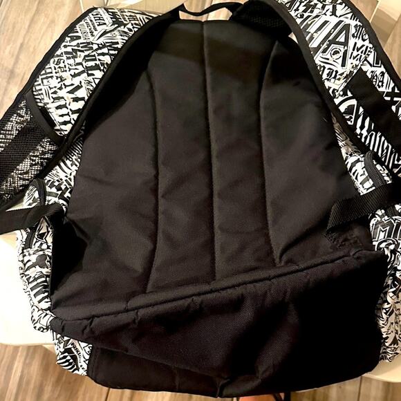 NWOT Rare Metal Mulisha Backpack Vintage Black White Laptop Bag Tons of Pockets - Picture 7 of 14